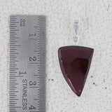 925 Sterling Silver Garnet Pendant