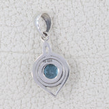 925 Staling Silver Garnet Pendant