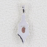 925 Starling Silver Tourmaline Pendant