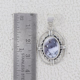 925 Silver Spectrolite Designer Pendant