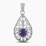 925 Sterling Silver Citrine Pendants