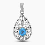 925 Sterling Silver Citrine Pendants