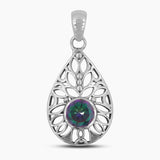 925 Sterling Silver Citrine Pendants