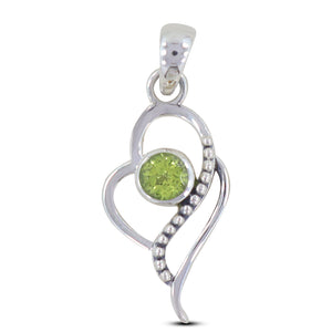 925 Sterling Silver Amethyst Pendant