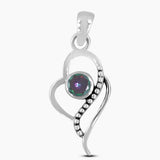 925 Sterling Silver Amethyst Pendants
