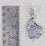 925 Sterling Silver Ethiopian Opal Pendant