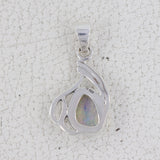 925 Sterling Silver Ethiopian Opal Pendant