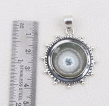 Ocean Jasper Sterling Silver Pendant