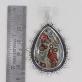 Ocean Jasper Pendant 925 Sterling Silver