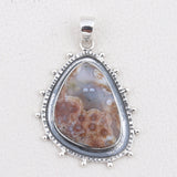 Ocean Jasper Sterling Silver Pendant