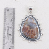 Ocean Jasper Sterling Silver Pendant