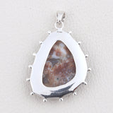 Ocean Jasper Sterling Silver Pendant