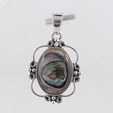 Abalone Shell 925 Sterling Silver Pendant