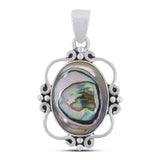 Abalone Shell 925 Sterling Silver Pendant