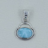 Larimar Gemstone Pendant