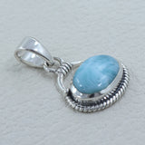 Larimar Gemstone Pendant