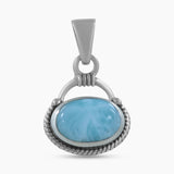 Larimar Gemstone Pendants