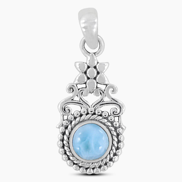 925 Sterling Silver Larimar Pendants