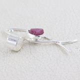 Ruby 925 Sterling Silver Pendant