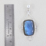 Natural Labradorite Gemstone Pendant