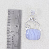 925 Sterling Silver Dendritic Opal Pendant