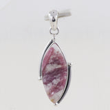 925 Silver Raw Black Tourmaline Pendant