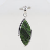 925 Silver Raw Black Tourmaline Pendant