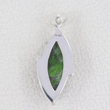 925 Silver Raw Black Tourmaline Pendant