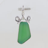 Chrysoprase Pendant 925 Sterling Silver Pendant