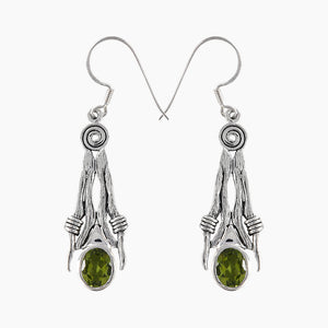 Citrine Silver Earrings