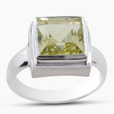 925 Sterling Silver Citrine Rings