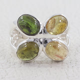 Citrine silver Ring