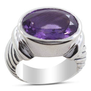 925 Sterling Silver Larimar Ring