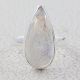 New Arrival Rainbow Moonstone Ring