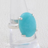 Amazonite Sterling Silver Ring