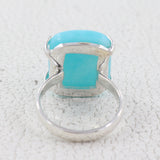 Amazonite Sterling Silver Ring