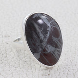 Hematite Ring 925 Sterling Silver