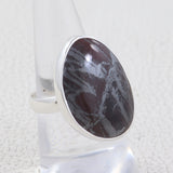 Hematite Ring 925 Sterling Silver