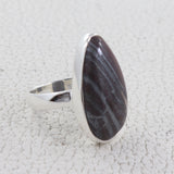 Hematite Ring 925 Sterling Silver