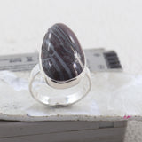 Hematite Ring 925 Sterling Silver