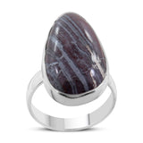 Hematite Ring 925 Sterling Silver