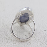 Sodalite Gemstone Sterling Silver Ring