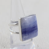 Sodalite Gemstone Sterling Silver Ring