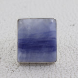 Sodalite Gemstone Sterling Silver Ring