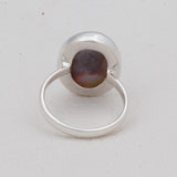 Beautiful & Natural Ocean Jasper 925 Sterling Silver Designer Ring