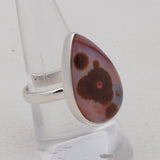 Beautiful & Natural Ocean Jasper 925 Sterling Silver Designer Ring