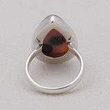 Beautiful & Natural Ocean Jasper 925 Sterling Silver Designer Ring