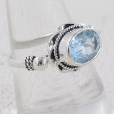 Mexican Turquoise Silver Ring