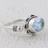 Mexican Turquoise Silver Ring