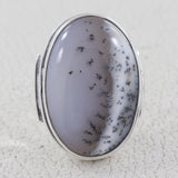 Charoite Gemstone 925 Sterling Silver Men's Ring